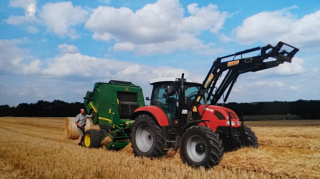 Strohernte Hof Meyer Strohernte Hof Meyer heute